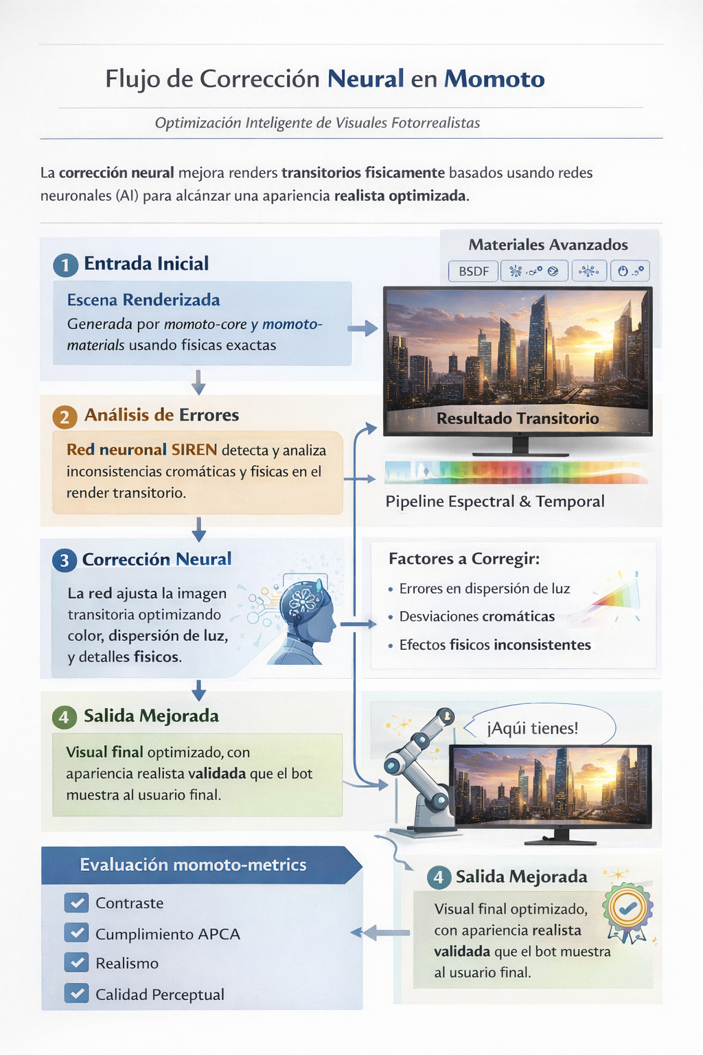SIREN Neural Correction Flow